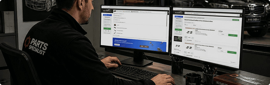 Especialista aprendiendo compatibilidad real de piezas